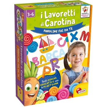 THE DO-IT-YOURSELF PAROLINE CARROT WORKS-GIOCATTOLI EDUCATIVI