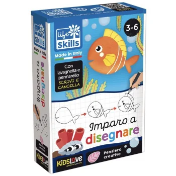LIFE SKILLS I LEARN TO DRAW-GIOCATTOLI EDUCATIVI