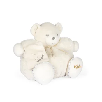 PEARLS - CREAM PLUSH BEAR - MEDIUM - JANOD - TEDDY BEAR - td-toys.it