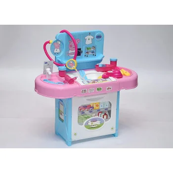 LAZY CHECK UP CENTER H70CM IN BOX L - DE.CAR2 - TEDDY BEAR - td-toys.it