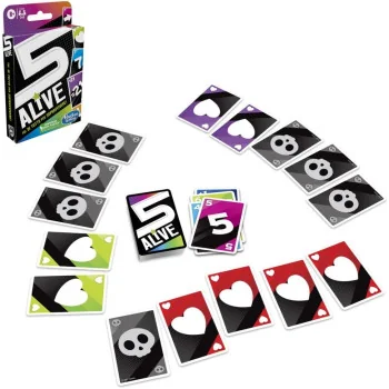 FIVE ALIVE CARD GAME-BOARD GAMES'