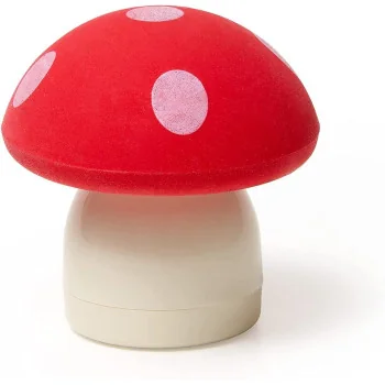 TEMPERINO CON GOMMA - MAGICMUSHROOM - RED - MUSHROOM-STATIONERY- TD Toys