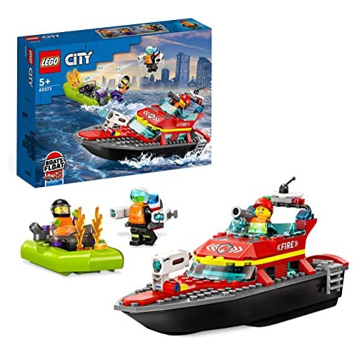 LEGO CITY BARCA SOCC. ANTINCENDIO 60373