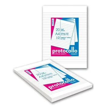 CONFEZ. 20 FOGLI PROT. 1R-NOTEBOOKS