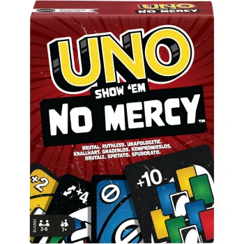 HWV18 UNO NO MERCY-BOARD GAMES'- TD Toys