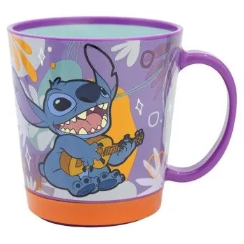 STITCH TAZZA PP 410ML ANTIRIBALTAMENTO-CUPS- TD Toys