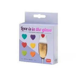 TD Toys|SET DI 6 SEGNABICCHIERI - LOVE IS IN THE GLASS8054320567103