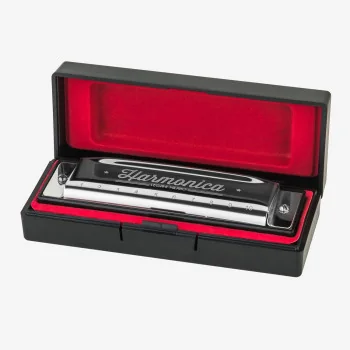 DIATONIC HARMONICA IN THE KEY OF C-VINTAGE- TD Toys